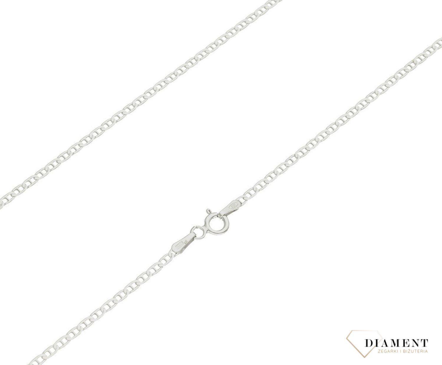 Srebrny łańcuszek 925 gucci 2 mm rodowany DIA-LAN-6352R-50-925 2mm. Srebrny łańcuszek najwyższej próby srebra 925. Łańcuszek srebrny o splocie gucci idealny na prezent. Łańcuszek srebrny rodowany o wadze 3,20 gram i szerokości 2 mm (1).jpg